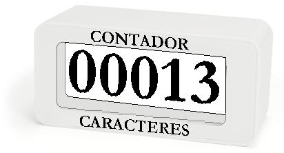 Contador de caracteres